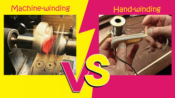 Hand-wound vs Machine wound pickups