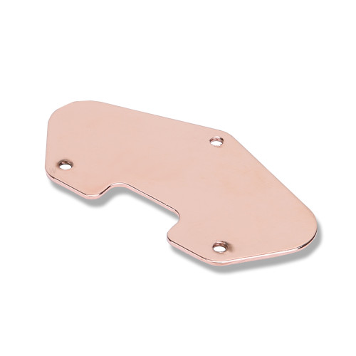 Tele Bridge Pickup Base Plate - Copper Plated Steel