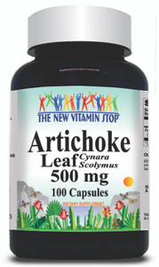 BUY 1 GET 2 FREE Artichoke Leaf 500mg 100 Capsules