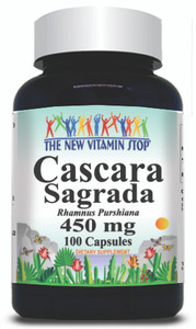 BUY 1 GET 2 FREE Cascara Sagrada 450mg 100 Capsules
