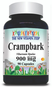 BUY 1 GET 2 FREE Crampbark 900mg 90 Capsules