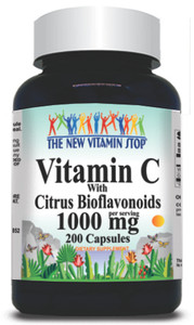 BUY 1 GET 2 FREE Vitamin C 1000mg with Bioflavonoids 200 Capsules