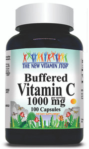 BUY 1 GET 2 FREE Buffered Vitamin C 1000mg 100 or 200 Capsules