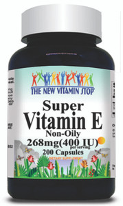 BUY 1 GET 2 FREE Super Vitamin E (Non-Oily) 200 Capsules