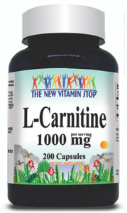 BUY 1 GET 2 FREE L-Carnitine Free Form 1000mg 200 Capsules