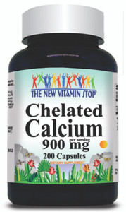 BUY 1 GET 2 FREE Chelated Calcium 900mg 200 Capsules