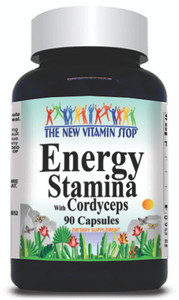 BUY 1 GET 2 FREE Energy Stamina with Cordyceps 90 Capsules