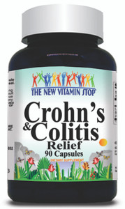 BUY 1 GET 2 FREE Crohns and Colitis Relief 90 Capsules