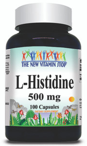 BUY 1 GET 2 FREE L-Histidine 500mg 100 Capsules