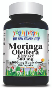 BUY 1 GET 2 FREE Moringa Oleifera Extract Equivalent 5000mg 180 Capsules