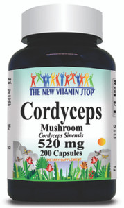 BUY 1 GET 2 FREE Cordyceps 520mg 200 Capsules