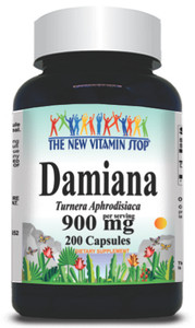 BUY 1 GET 2 FREE Damiana 900mg 200 Capsules