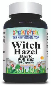 BUY 1 GET 2 FREE Witch Hazel Bark 900mg 180 Capsules