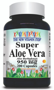 BUY 1 GET 2 FREE Super Aloe Vera 950mg 200 Capsules