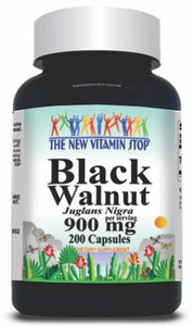 BUY 1 GET 2 FREE Black Walnut 900mg 200 Capsules