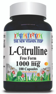 BUY 1 GET 2 FREE L-Citrulline Free Form 1000mg 100 or 200 Capsules