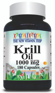 BUY 1 GET 2 FREE Krill Oil 1000mg 180 capsules