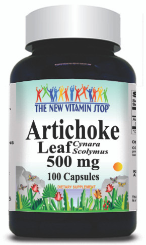 BUY 1 GET 2 FREE Artichoke Leaf 500mg 100 Capsules