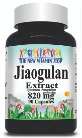 BUY 1 GET 2 FREE Jiaogulan Extract 820mg  90 or 180 Capsules
