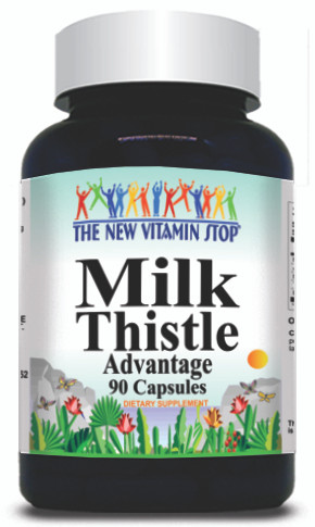 BUY 1 GET 2 FREE Milk Thistle Advantage 90 Capsules