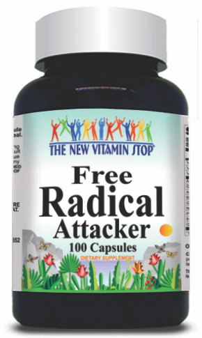 BUY 1 GET 2 FREE Free Radical Attacker 100 or 200 Capsules