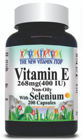 BUY 1 GET 2 FREE Vitamin E with Selenium 200 Capsules