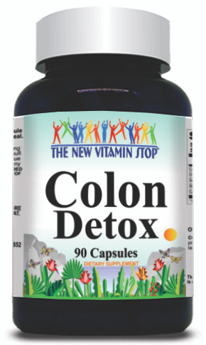 BUY 1 GET 2 FREE Colon Detox 90 Capsules