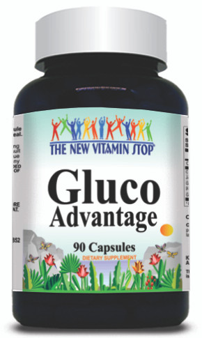 BUY 1 GET 2 FREE Gluco Advantage 90 Capsules