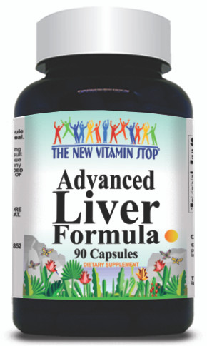 BUY 1 GET 2 FREE Advanced Liver Formula 90 or 180 Capsules