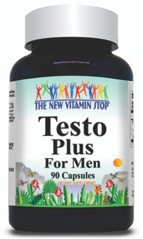 BUY 1 GET 2 FREE Testo Plus For Men 90 or 180 Capsules