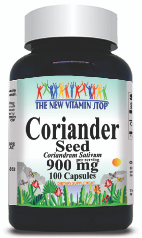 BUY 1 GET 2 FREE Coriander Seed 900mg 100 Capsules