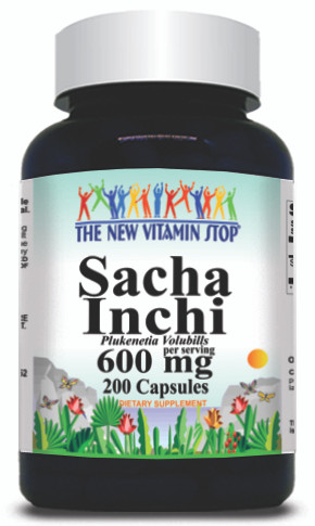 BUY 1 GET 2 FREE Sacha Inchi 600mg 200 Capsules