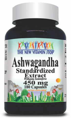 BUY 1 GET 2 FREE Ashwagandha Extract 450mg 180 Capsules