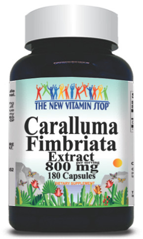 BUY 1 GET 2 FREE Caralluma Fimbriata Extract 800mg 180 Capsules