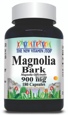BUY 1 GET 2 FREE Magnolia Bark 900mg 180 Capsules