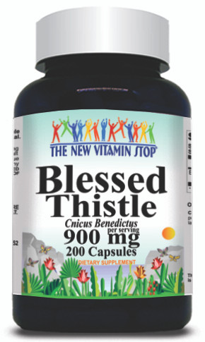 BUY 1 GET 2 FREE Blessed Thistle 900mg 200 Capsules