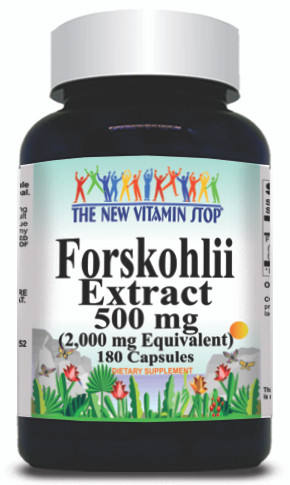BUY 1 GET 2 FREE Forskolii Extract Equivalent 2000mg 180 Capsules