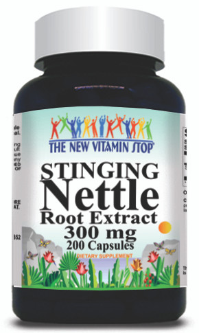 BUY 1 GET 2 FREE Stinging Nettle Root Extract 300mg 200 Capsules