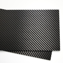 3k 2x2 Twill weave carbon fiber sheets with gloss finish