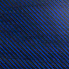 Woven Blue fiberglass/carbon fiber hybrid with gloss finish