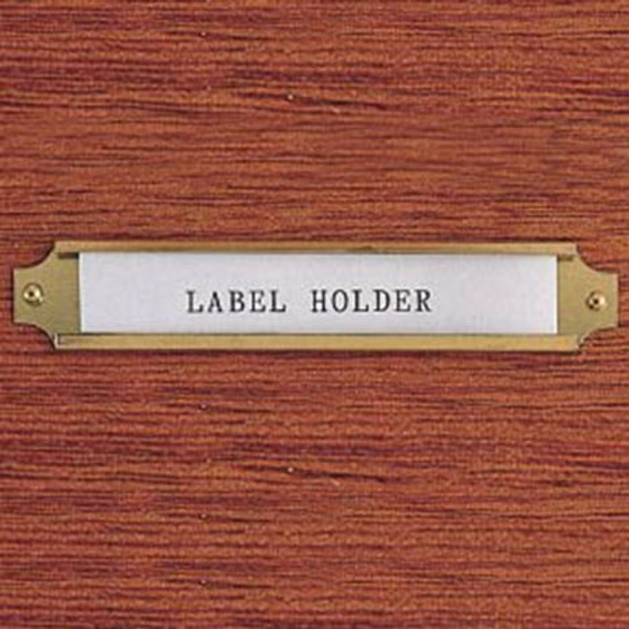 Label Holders — Designed To Stick