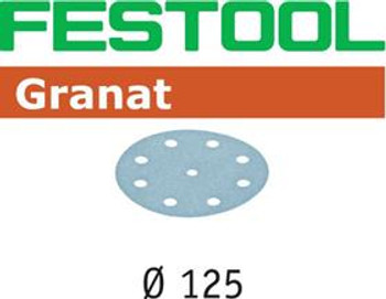 Festool Granat P100 Grit Abrasives for 5" (125mm) Sanders