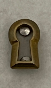 Keyhole Solid brass from France Bag of 10