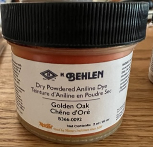 Behlen Aniline Dye 2oz Golden Oak