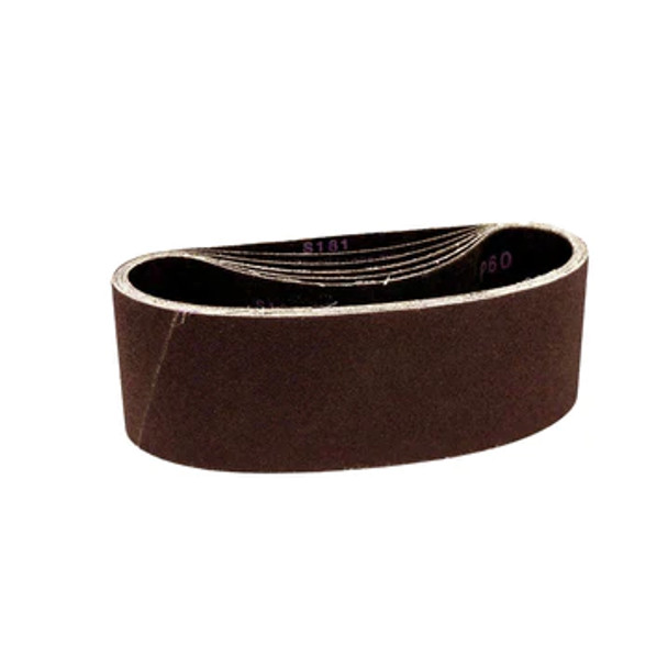 Portable Sanding Belt 3x24 80grit 10 Belts in a Box