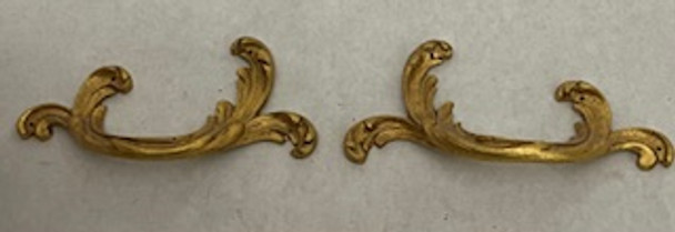 French Louis XV Handle cast Pair 