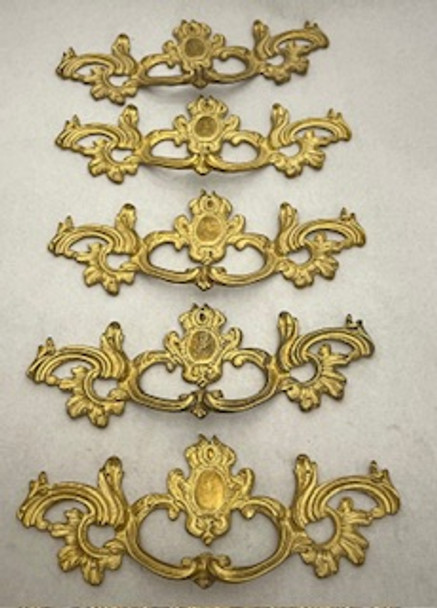 French Louis XV Handle Cast Set of 5