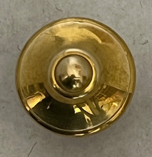 Lyonnais Brass Knob 1-3/16"  25pc
