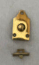 Button Box Lock Spain VI576 Large Package 40 Cast Brass
