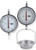 K8215DD-T-H,13-inch Dial Hanging Scale